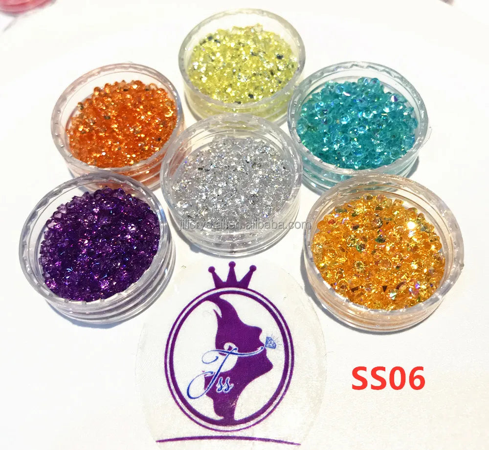 High Quality Bulk Rhinestone Mixed Sparkling Thin Sheets Decorative Rhinestone Crafts