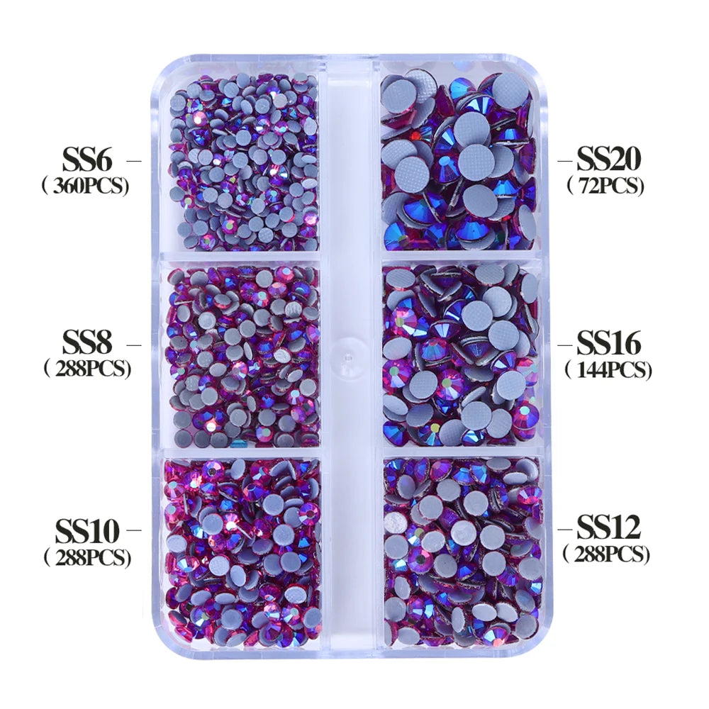 Hot Selling Factory Price Glass Iron on Rhinestone Crystal Rhinestones Hotfix for Stones and Crystals for Clothes