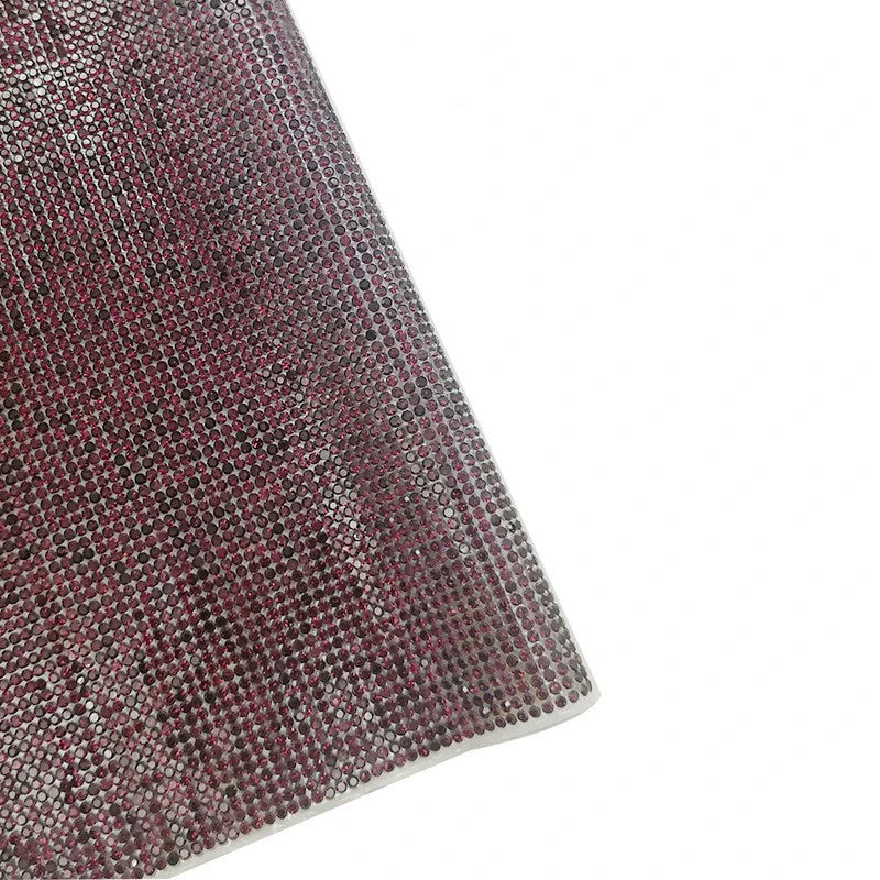 SS6 Hot Sales Custom Bling Bling Rhinestone Mesh Glass Crystal 2MM Hot Fix Rhinestone Sticker Rhinestones for Car