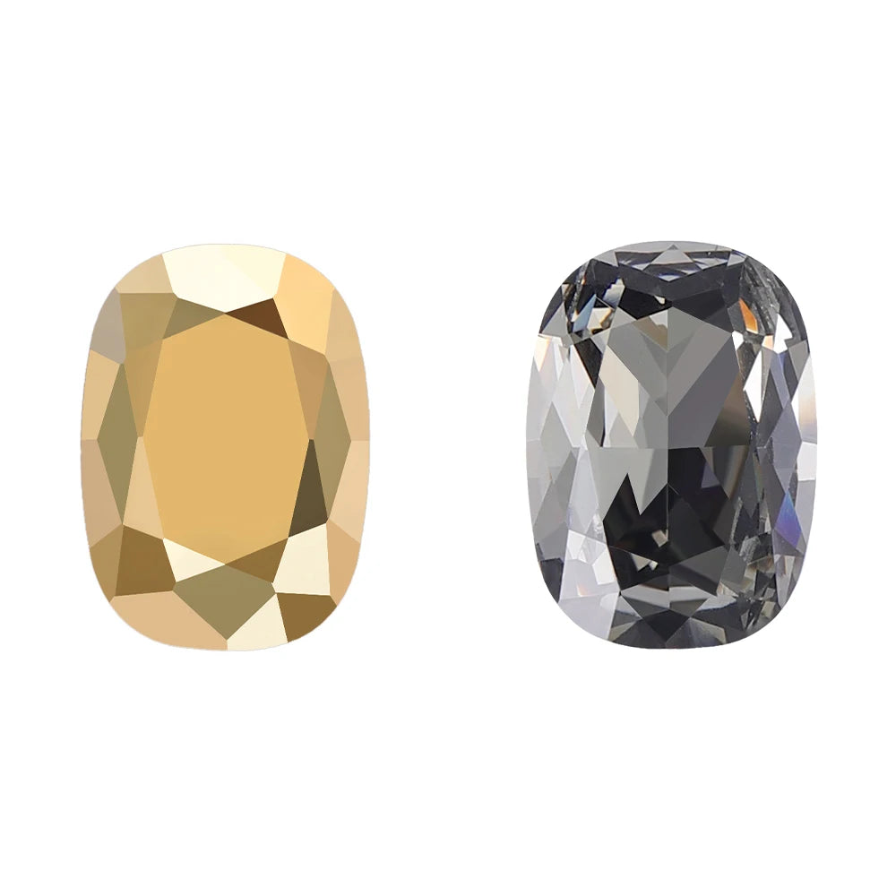 Latest Fashion Design Classical Rectangle for Fancy Stone High Quality Grade AAAAAA K9 Glass Point Back Stones 12 Facets