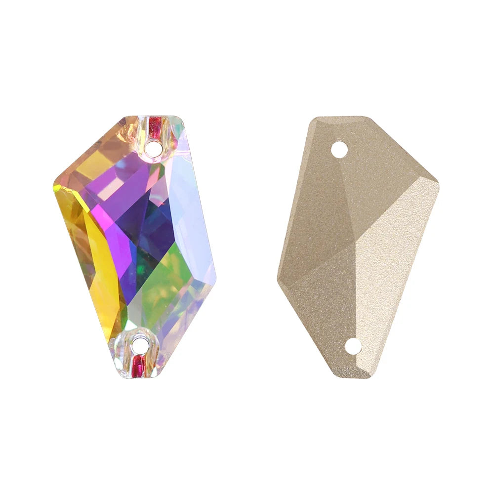 2024 New Product Explosion Factory Direct Wholesale Hot Selling Innovative Design Minimalist Versatile Sew Glass Rhinestones