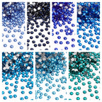 QIYI 2024 Hot Selling High Quality Luxury Fashion Regular Cut Non Hofix Glass Flat Back Rhinestone for Decorate Garment Nail Art