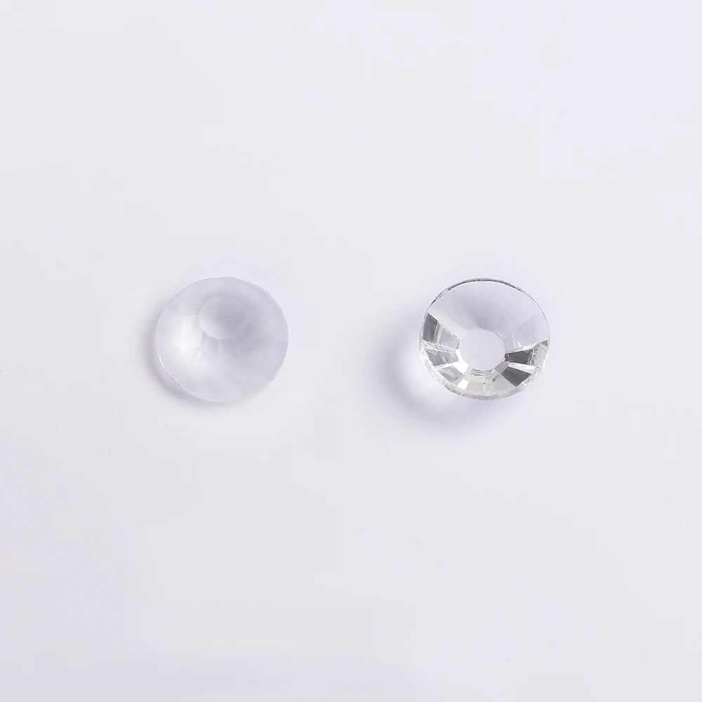 QIYI SS3-SS16 Top Selling Grade AAAAAA Clear Multi Colors Fashion Non Hofix Glass Flat Back Rhinestone for Decoration Cloths