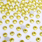 Wholesale Bling Bling Ss3 Ss50 Non Hotfix Brown Glass Rhinestones Nail Rhinestone for Nail Art Decoration