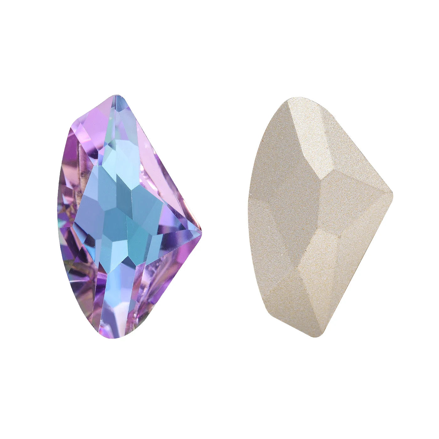 QIYI Factory Direct Wholesale Innovative Design New Arrival Premium Quality Trendy Design K9 Glass Point Back Rhinestone