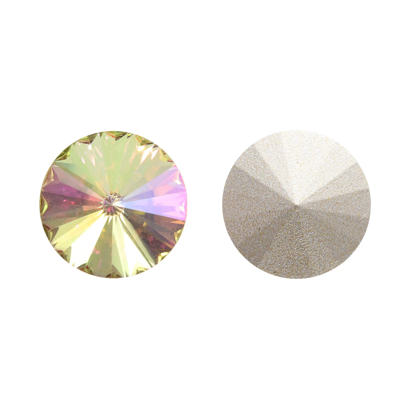 Qiyi New Arrival Rivoli Fancy Shape Eco-friendly Materials Trendy Design K9 Glass High Quality Grade AAAAAA Point Rhinestone