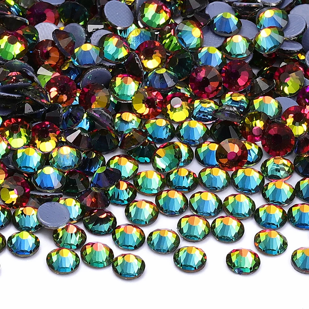 Hotfix Glass 60+Colors Rhinestone Crystal AB High Quality Rhinestones Bulk Crystals Stones Garment Accessories for Clothing