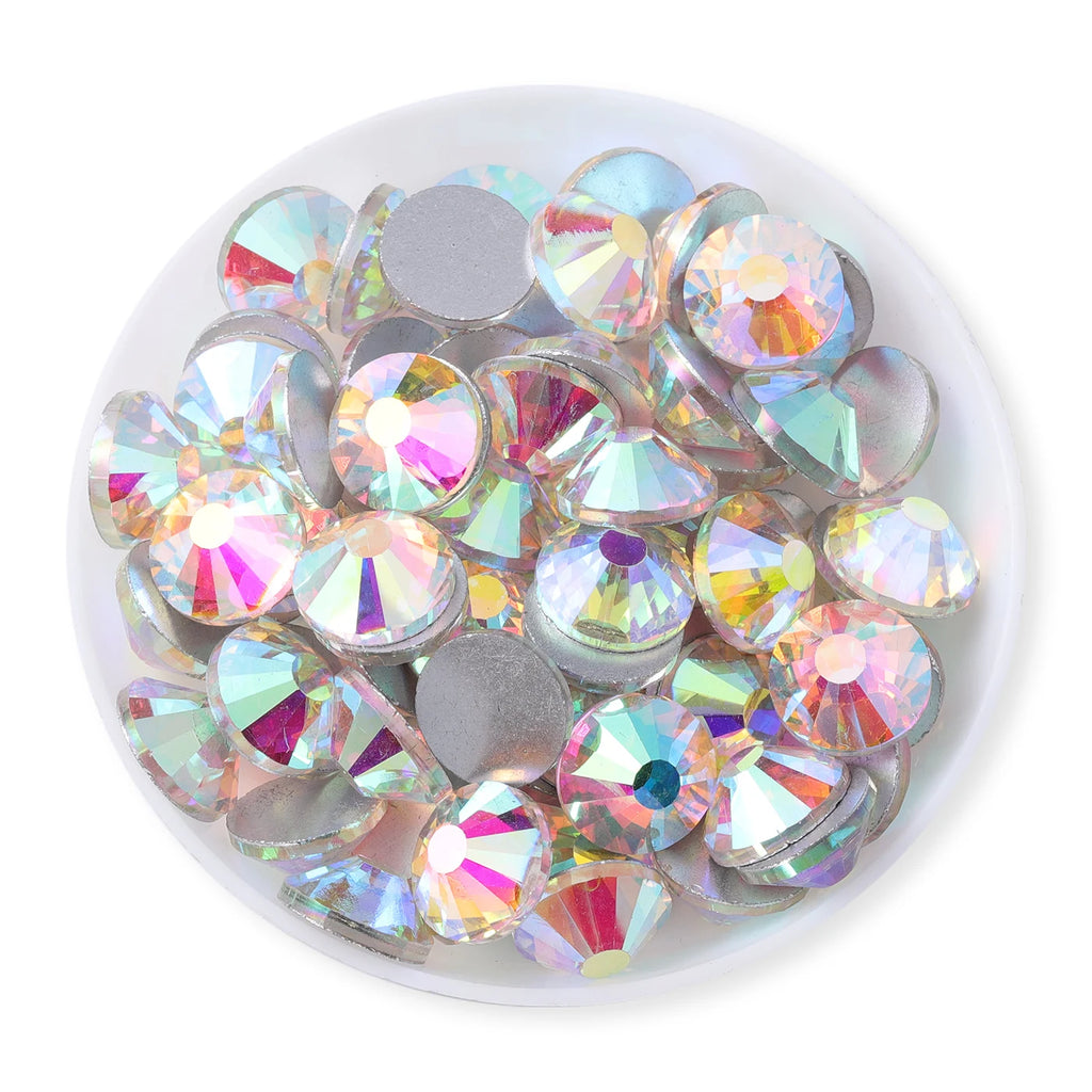 SS50 Rhinestone Big Size Wholesale Rhinestone Non Hotfix Flat Back Crystal  Glass Rhinestones for DIY Nail Gym Clothing