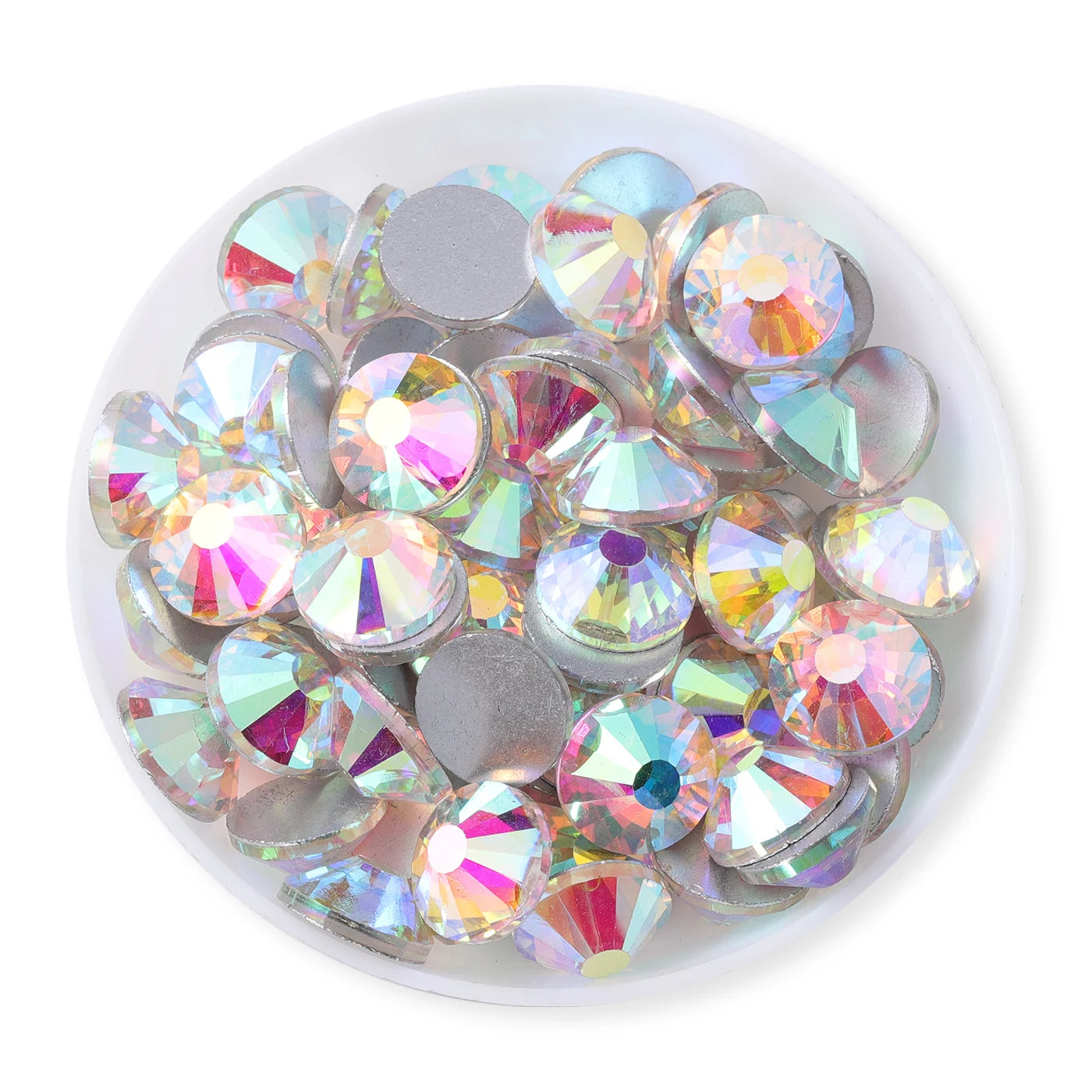 SS50 Rhinestone Big Size Wholesale Rhinestone Non Hotfix Flat Back Crystal  Glass Rhinestones for DIY Nail Gym Clothing