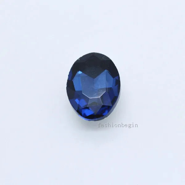 All-size Oval pointback crystal glass rhinestones diamantes fancy stones beads for shoes,bag,clothes, craft DIY jewelry material