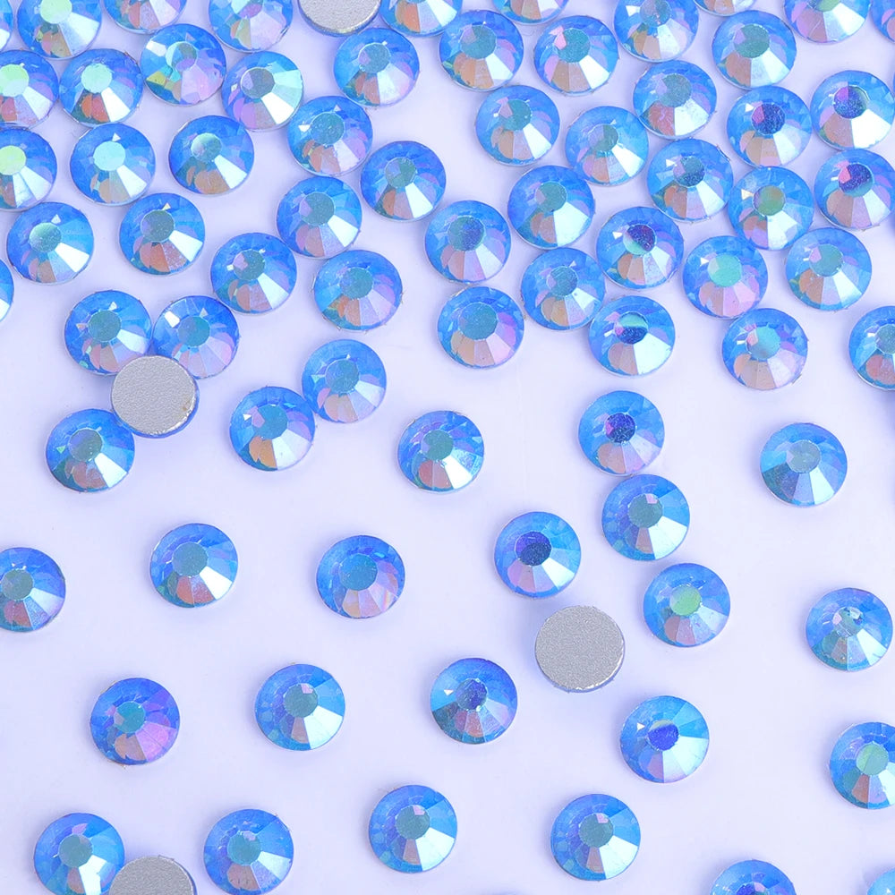 Wholesale 14400pcs Bulk Package Shining Rhinestones Glass AB Crystals Glue on Rhinestones for Car