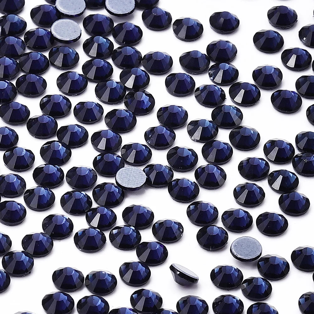 QIYI SS3-SS50 Colorful Hotfix Rhinestones Glitter Crystal Glue on Strass Diamond Rhinestones for Garment Decorations