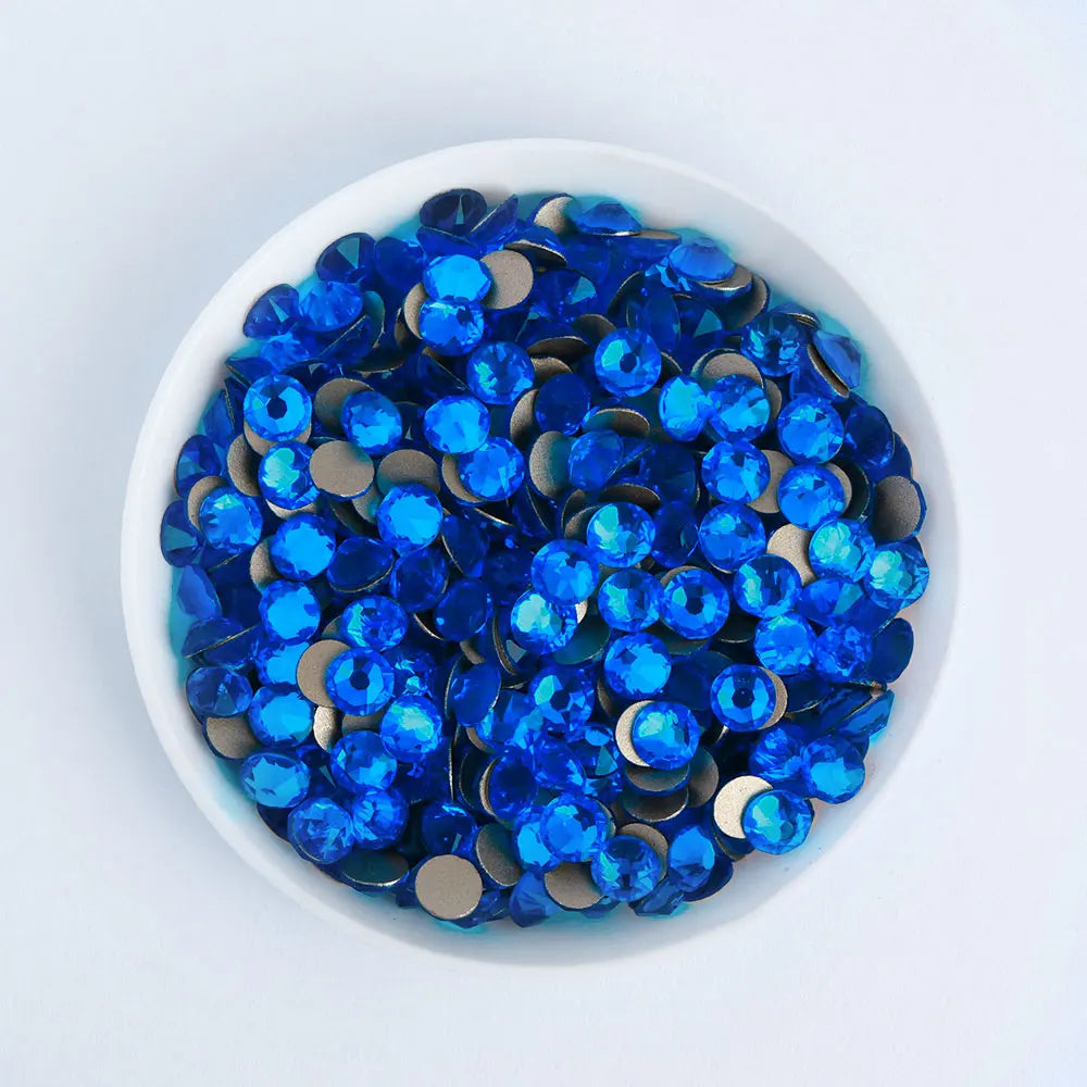Sparkling Nail Art 2088 16 Cut 8 Big 8 Small Facets Glass Non Hot Fix Rhinestone for Rhinestone Shoes Sneaker