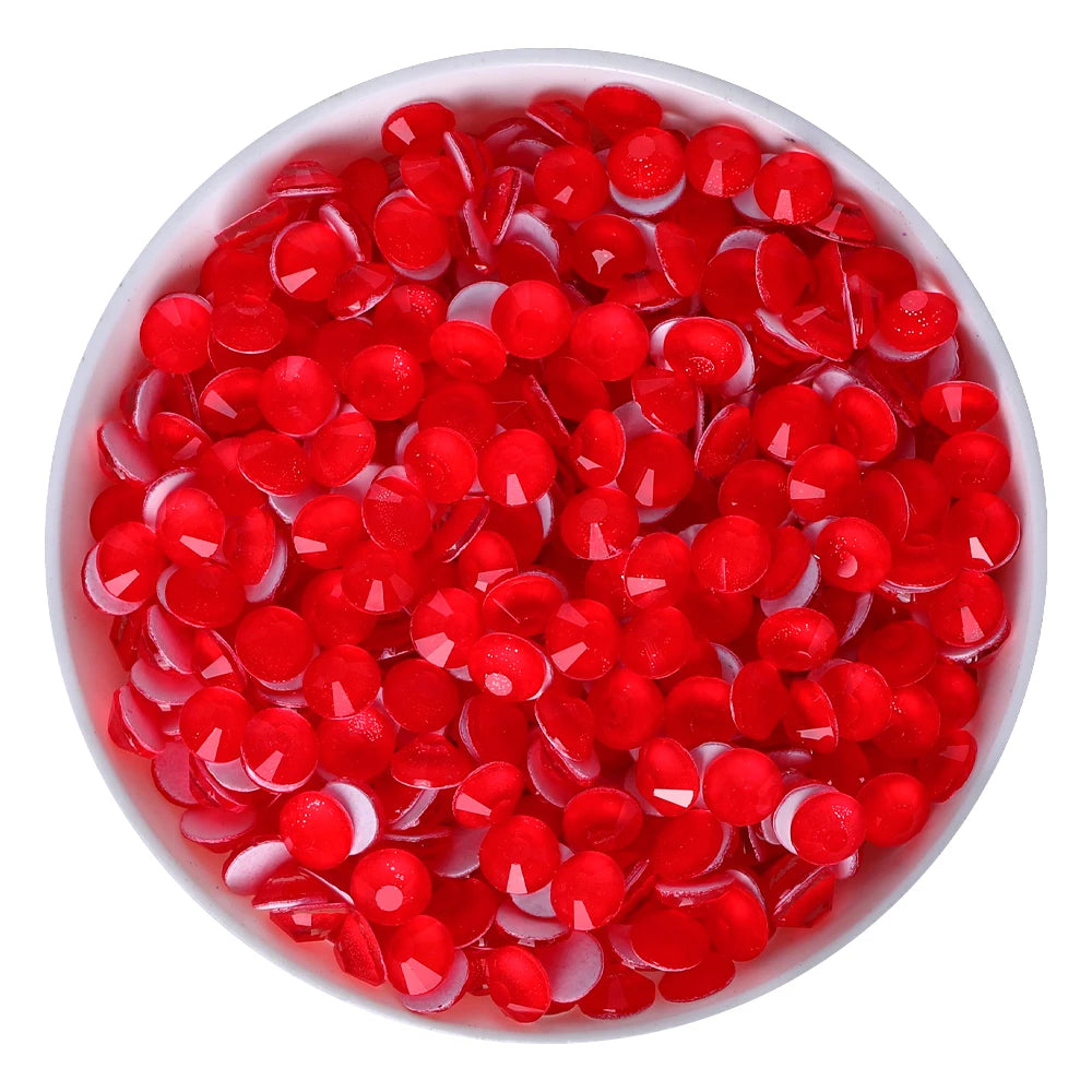 Wholesale 14400PCS Neon Rhinestone Diamond Non Hotfix Strass Flatback Glass Rhinestones for Cloth Garment Nail
