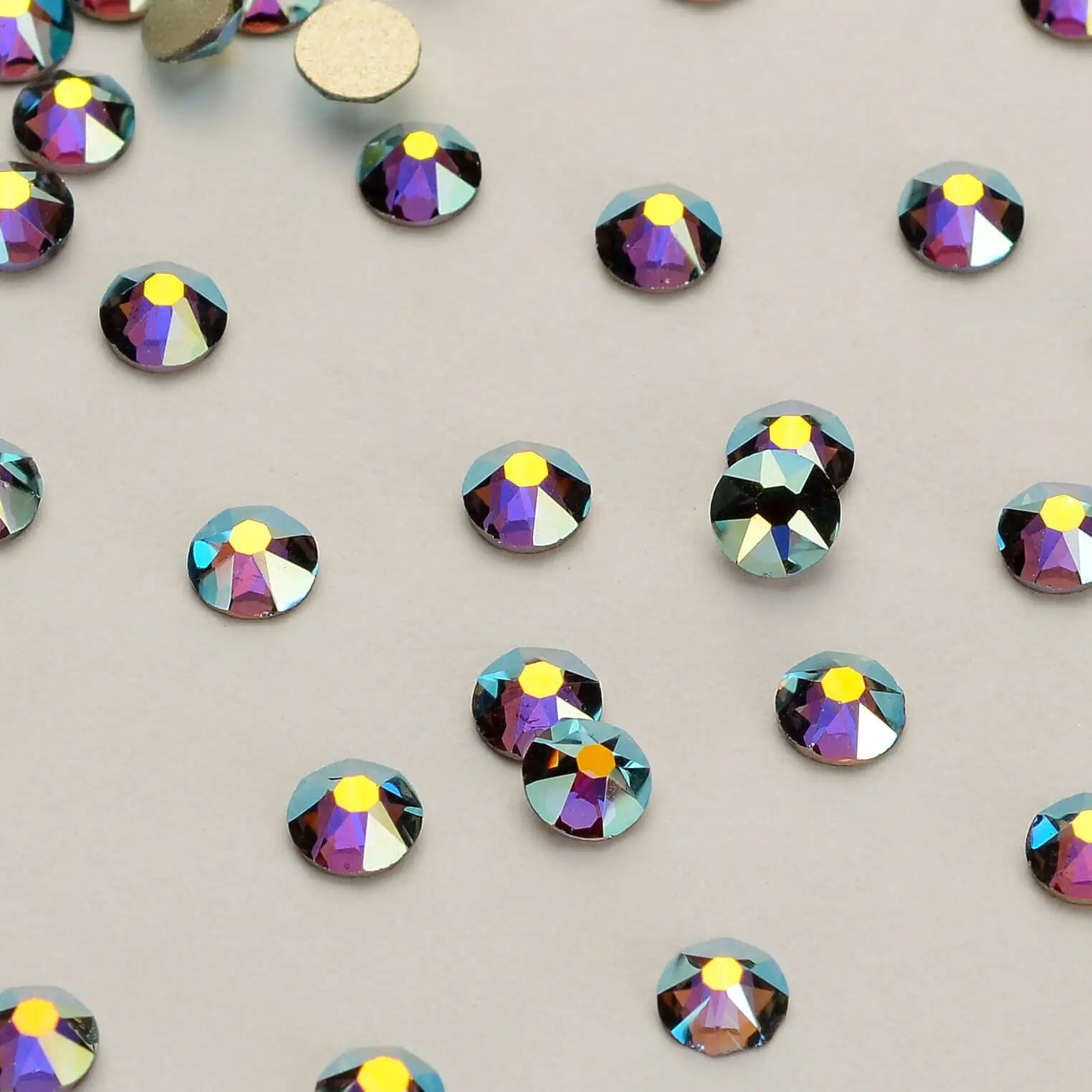 High Quality Big Pack 16 Cut Facets Rhinestone 14400 PCS Crystal AB Non Hot Fix Flatback Rhinestones for Dress