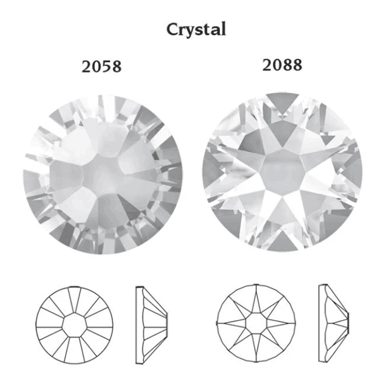 Wholesale Rhinestone Neon White Color Crystal Stone Non Hot Fix Flatback Rhinestone for Nail Art Decoration
