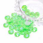 Ready to Ship Neon Rivoli Rhinestones 55 Colors Crystal  Sew-on Rhinestones Glass Clothing Flatback Sewing Stones for Women