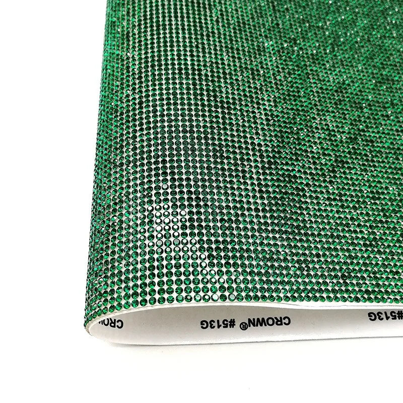 SS6 Hot Sales Custom Bling Bling Rhinestone Mesh Glass Crystal 2MM Hot Fix Rhinestone Sticker Rhinestones for Car