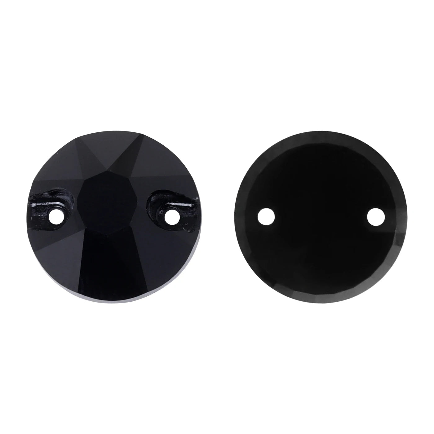 Crystal AB Sew on Rhinestones with 2 Holes Glitter Strass Flatback Glass Stones and Crystals for Bags Nail Art & Garment Use