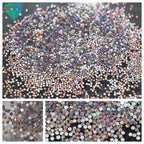 High Quality SS3 Pink AB Flat Back Rhinestone in Bulk Glass Nail Rhinestone DIY Rhinestone Jewelry Accessories