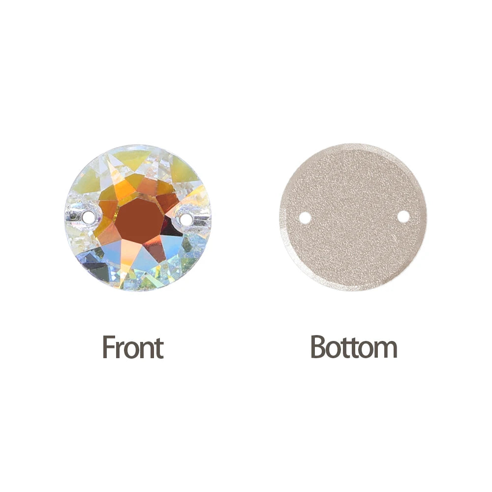 QIYI Factory Direct Wholesale Top Quality Durable Innovative Design Luxury Minimalist Versatile XIRIUS Sew-on Stone for DIY