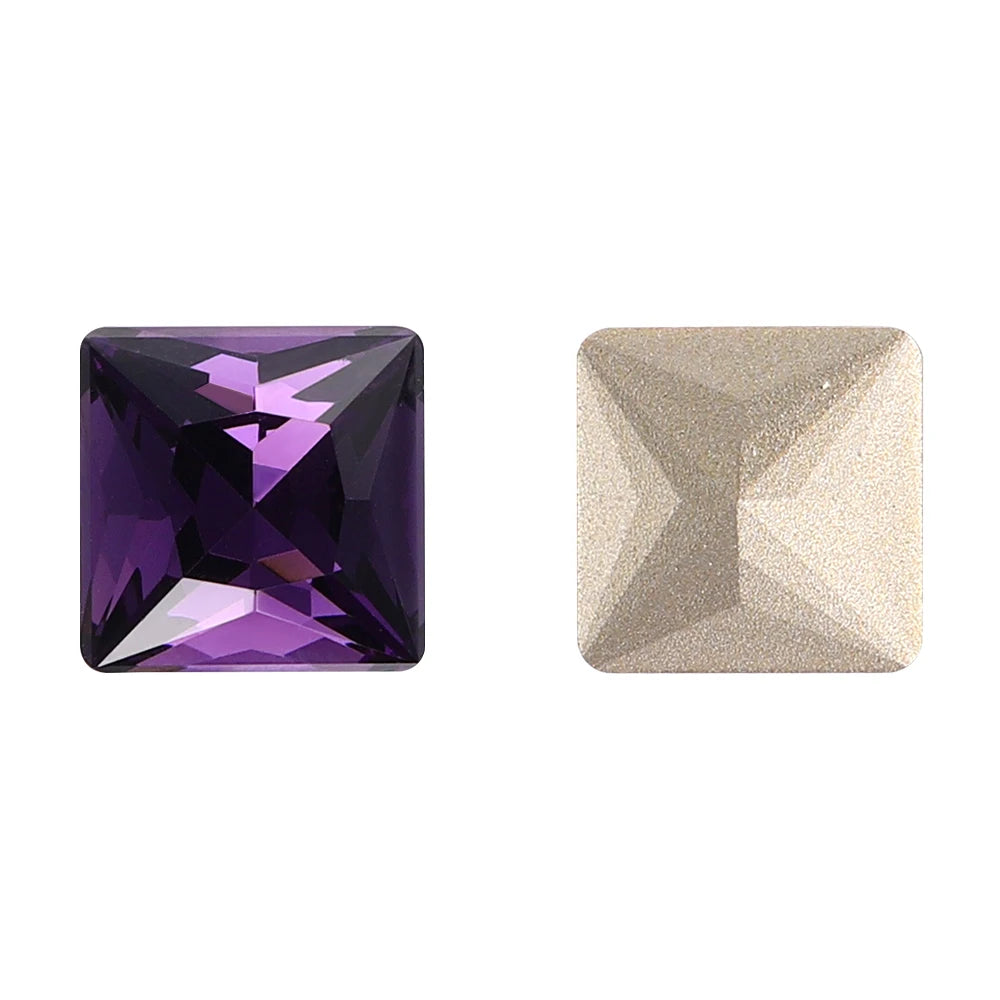 New Arrival Qiyi Brand High Quality Grade AAAAAA K9 Glass Point Back Rhinestone 12 Facets Eco-friendly Materials Factory