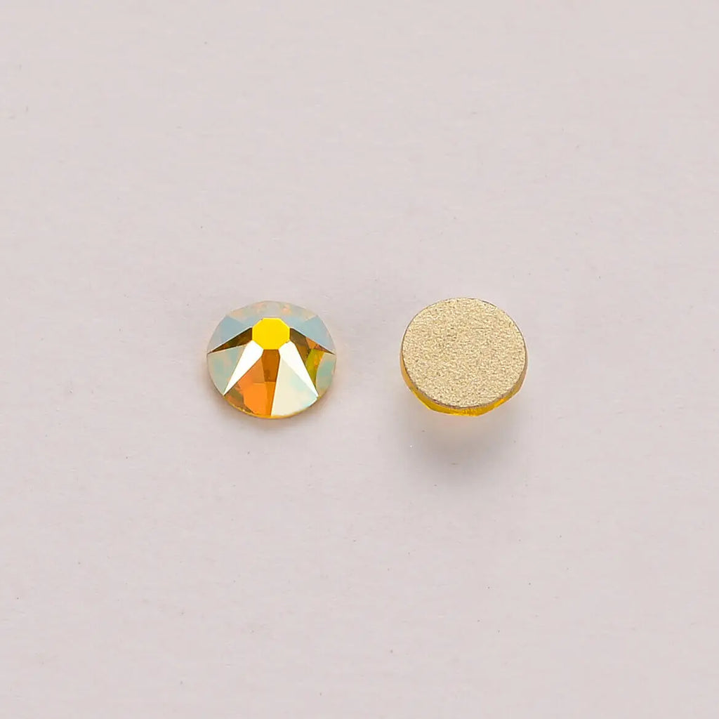 Wholesale Rhinestone 2088 Round Shape 16 Cut Faces High Quality Non Hotfix Crystal AB Rhinestone for Garment Decorations