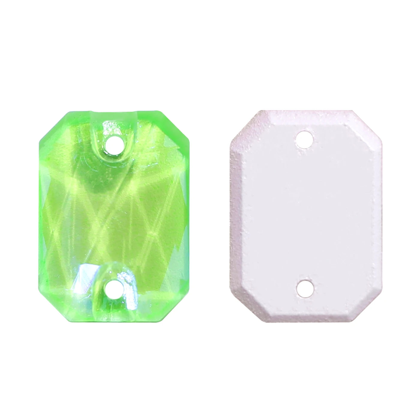 60+Colors Emerald Cut Sew on Rhinestones for Dancing Dress Accessories High Quality K9 Glass  for Jewelry Accessories