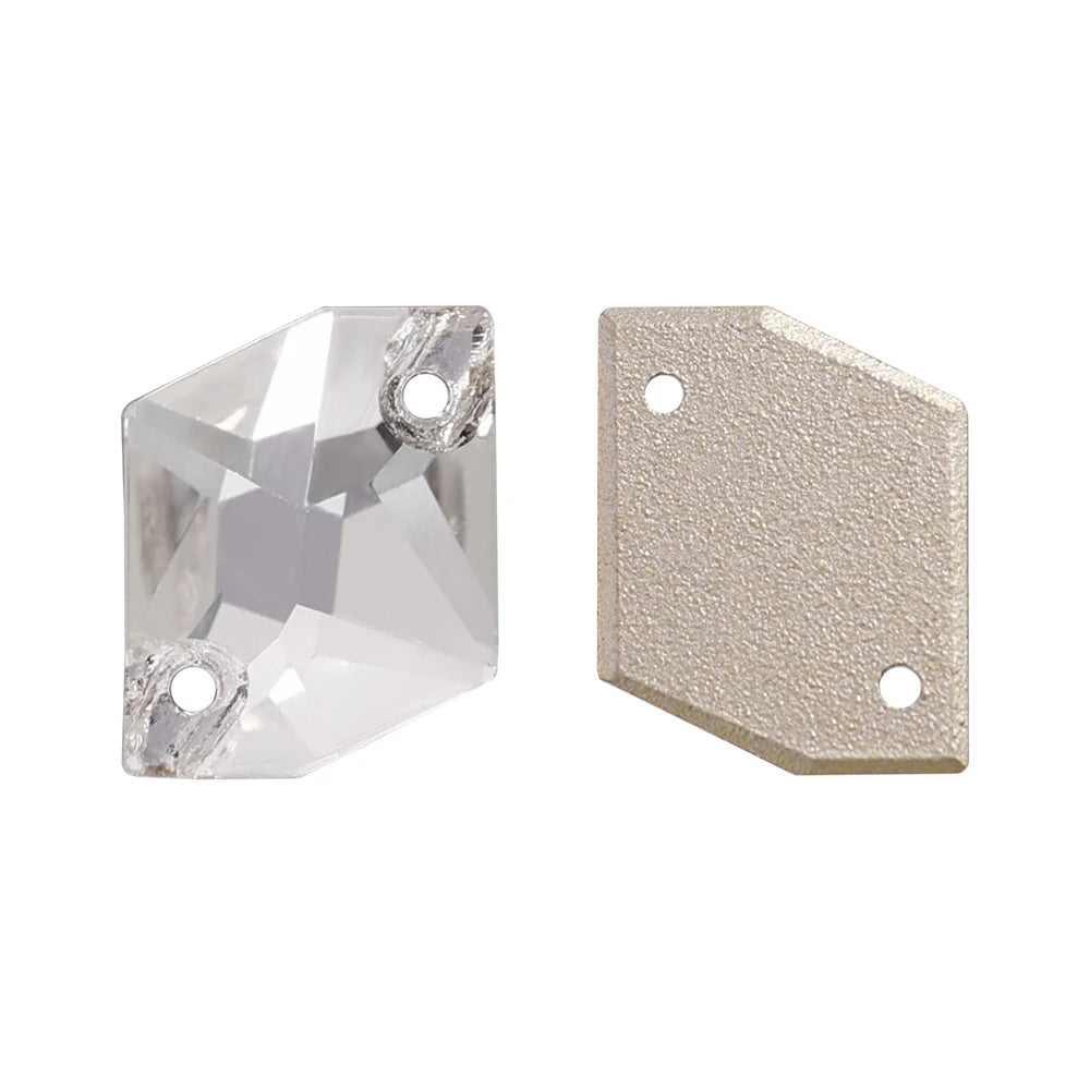 QY Wholesale Cosmic Sewing Crystal Glass Bling Sew-On Rhinestones Flat Back Non Hotfix Stones Bling for Clothing Accessory