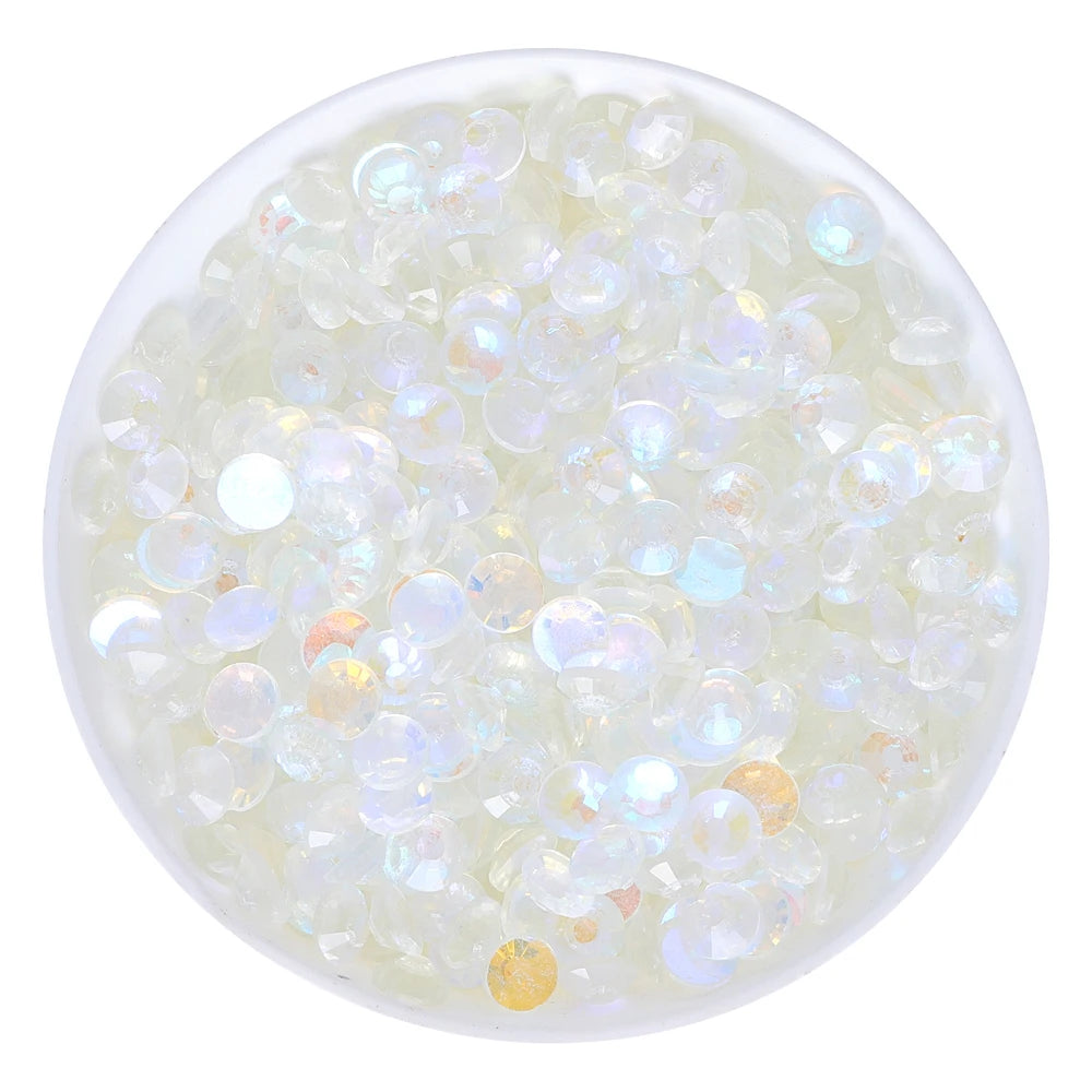 QIYI SS10-SS20 1130-1187 14400pcs Non Hot Fix Factory Direct Wholesale High Quality Durable Glass Crystal Rhinestones for Girls