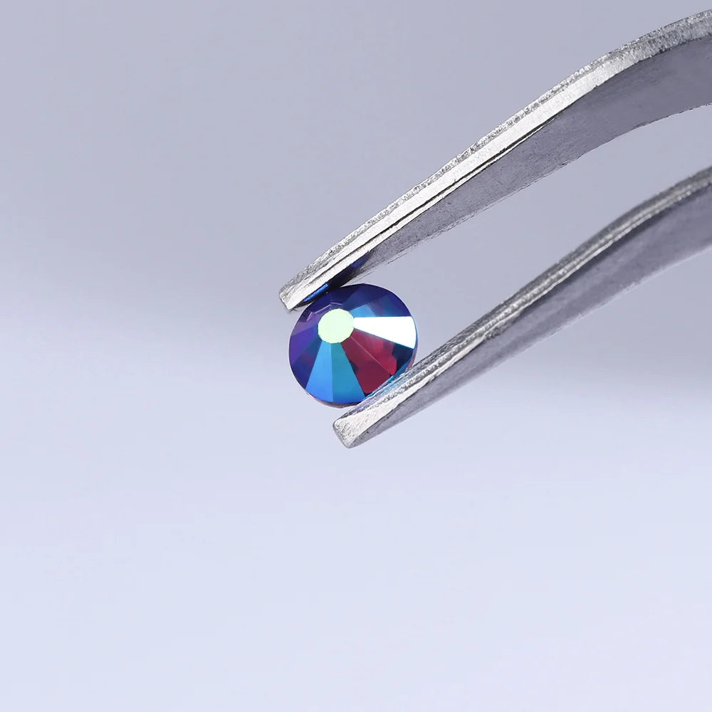 SS3 SS6 SS10 SS12 SS16 SS20 SS30 SS50 Light Amethyst AB Crystal Strass Flatback Glass Crystal Rhinestones for Cloth DIY Crafts