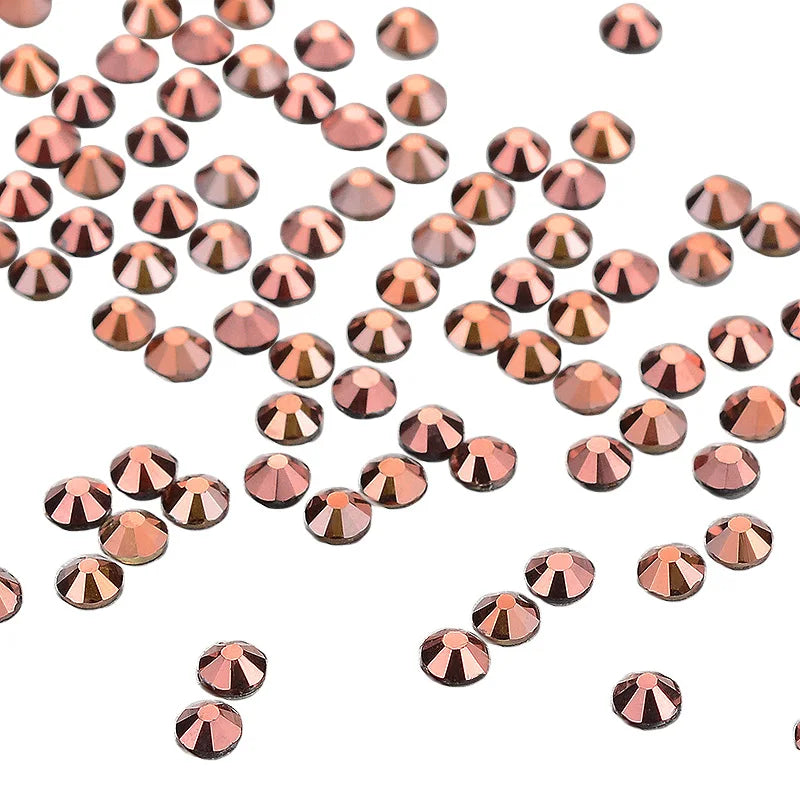 Factory Rhinestones Hotfix Nail Art Crystal Rhinestone Flat Back Bulk for Top Decoration Accessories