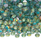 Flashing Colors New Design Wholesale Rhinestone Non Hotfix Flat Back Crystal Glass  for DIY Nail Clothing