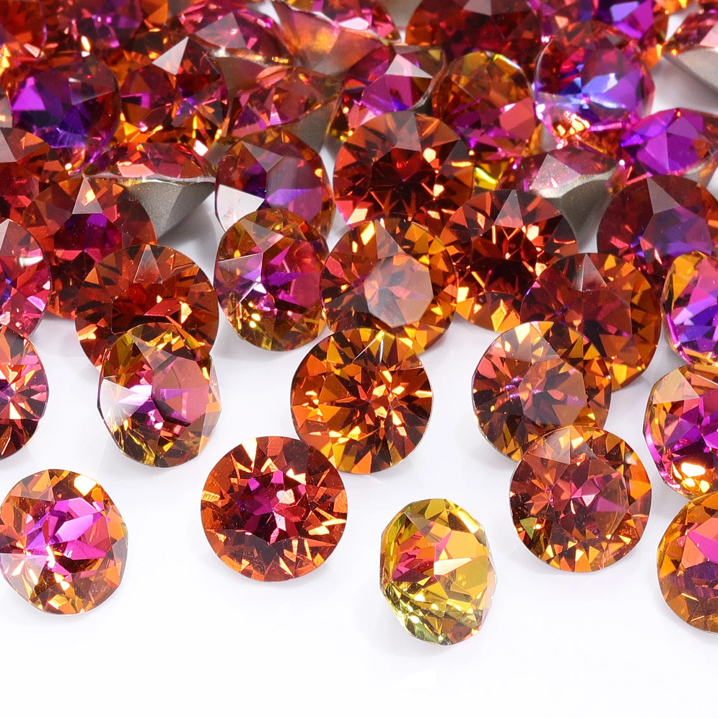 QIYI 2024 New Arrival Factory Wholesale AB Colors Grade AAAAAA Luxury K9 XIRIUS Chaton Pointback Rhinestone for Decoration Cloth