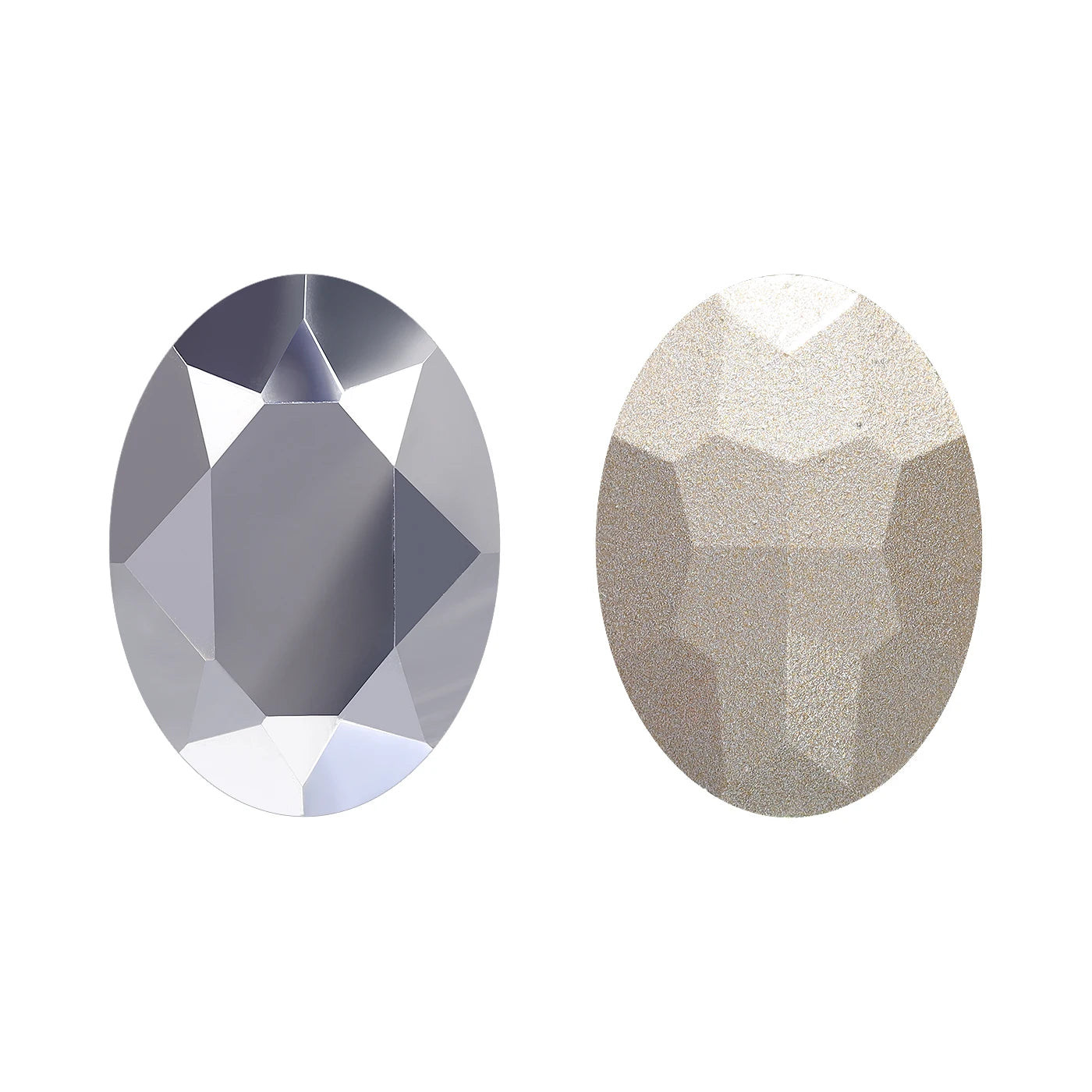 QIYI 2024  New Arrival Effect Factory Direct Wholesale Inviromental Friendly Oval Shape K9 Glass Stone for Clothing  Decoration