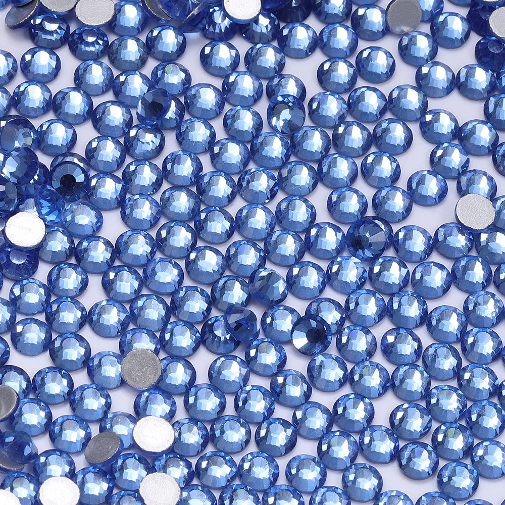 QIYI SS3-SS20 1001-1035 14400pcs Non Hot Fix High Quality Durable Latest Fashion Popular Style Glass Crystal Rhinestones for DIY