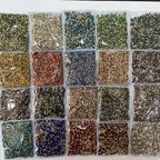 SS28 Round Glass Crystal Loose Rhinestones in Bulk for Bags and Clothing Decoration Rhinestone