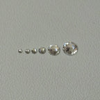 Small Size 3D Transparent Flat Bottomed Nail Rhinestone Jewelry Versatile Glass Diamond Decoration for Shoes Garments Bags Hats