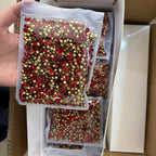 SS28 Round Glass Crystal Loose Rhinestones in Bulk for Bags and Clothing Decoration Rhinestone