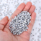 QIYI Wholesale 14400pcs Bulk Package Non Hotfix Rhinestones Glitter Bling Glue on Rhinestones for Accessories