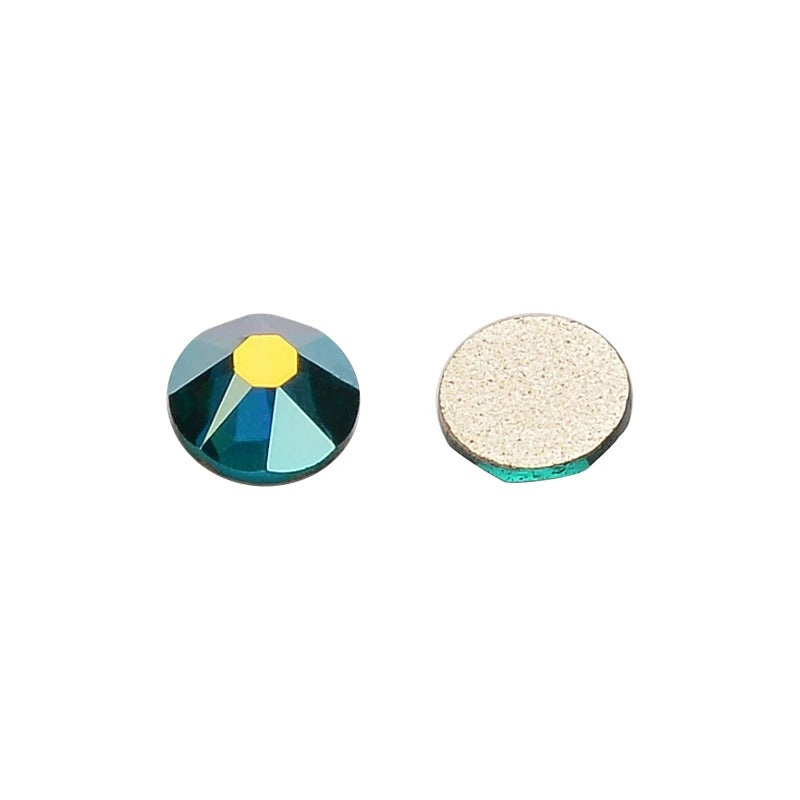 Wholesale Rhinestone 2088 Round Shape 16 Cut Faces High Quality Non Hotfix Crystal AB Rhinestone for Garment Decorations