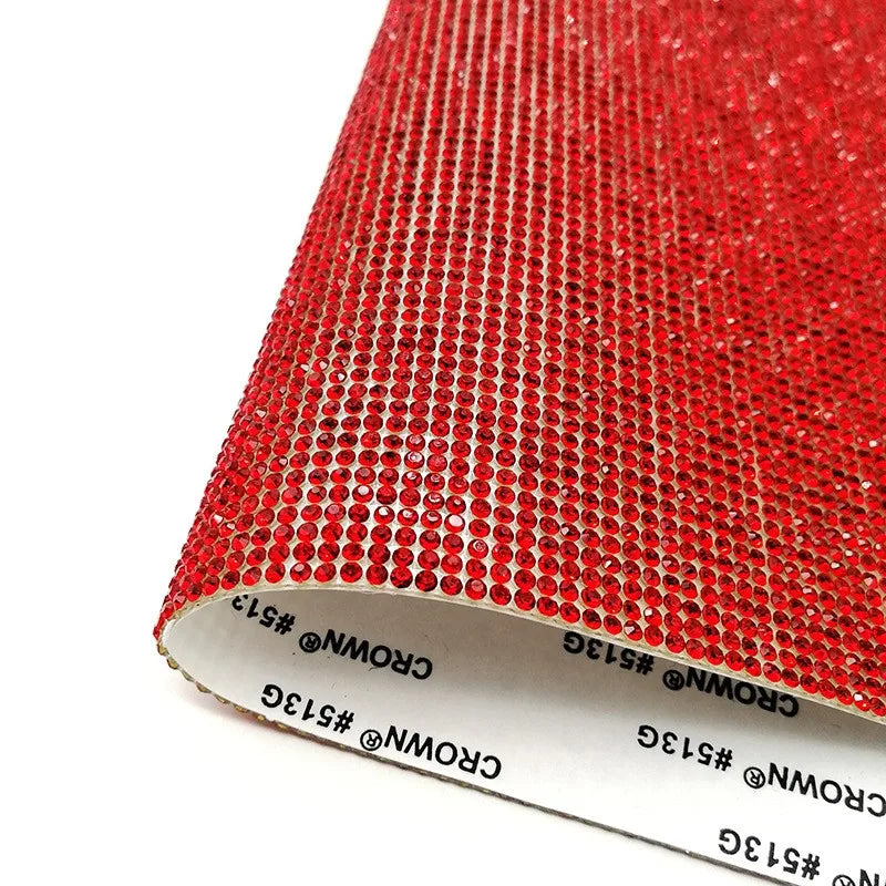 SS6 Hot Sales Custom Bling Bling Rhinestone Mesh Glass Crystal 2MM Hot Fix Rhinestone Sticker Rhinestones for Car