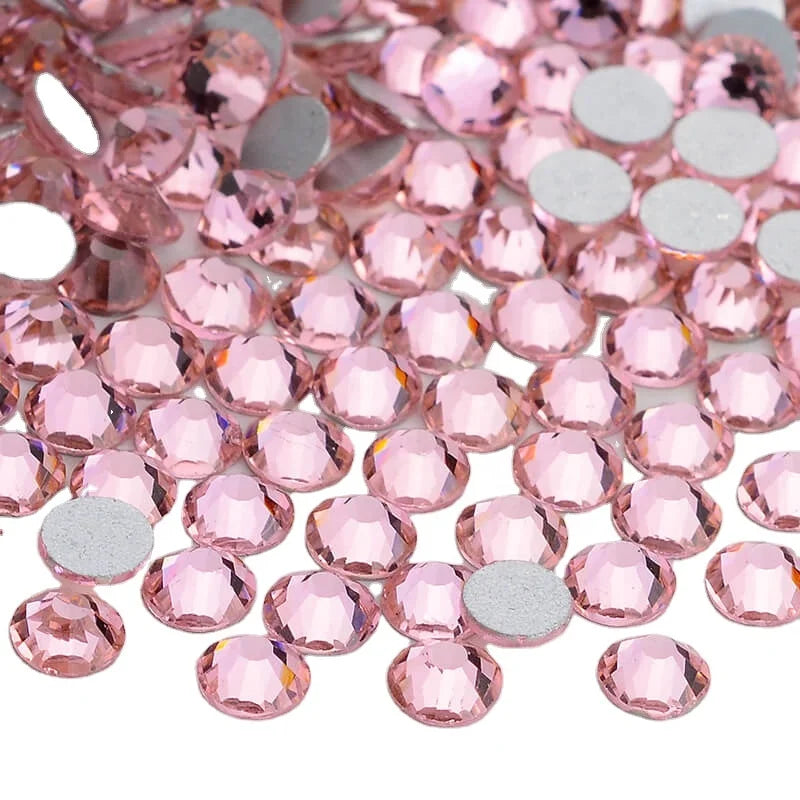 Crystal 1440pcs Rhinestone Supplies SS16 Flatback Rhinestones Bulk for Garment Accessories Nail DIY