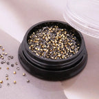 Hot Sales 1.2mm Box Packaging Crystal for Nail Art Diamond Nail Art Dust Micro Diamond Mini 3D Nail Art Crystal