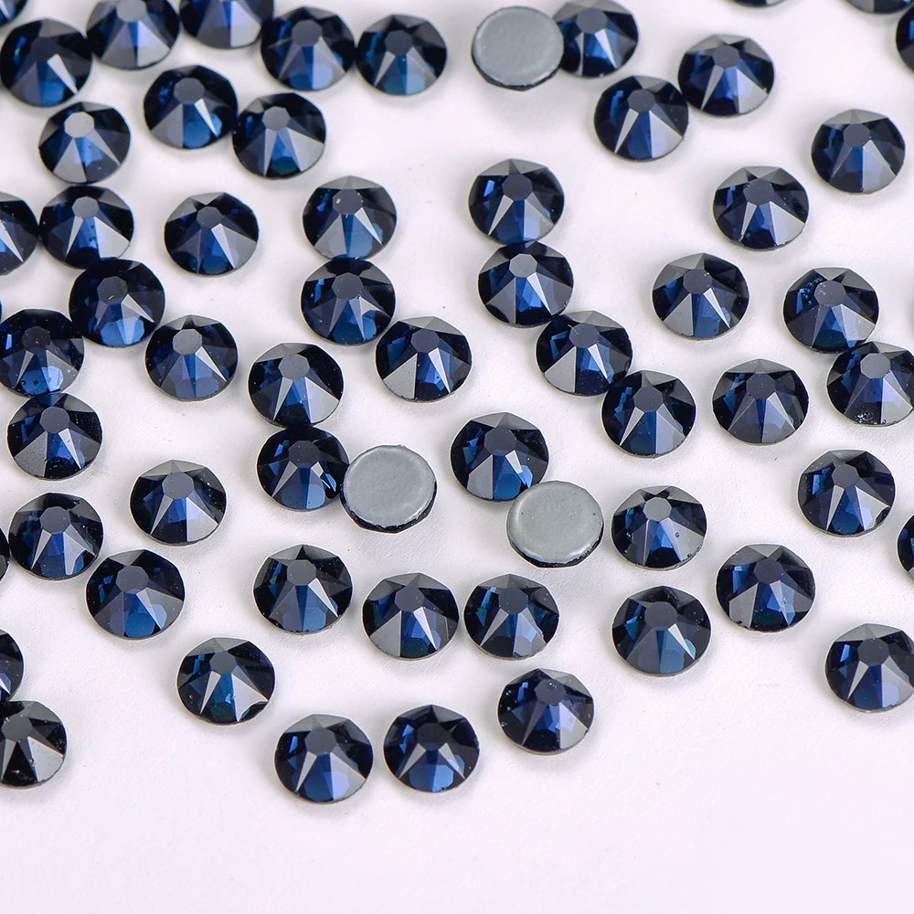 Wholesale Highest Quality 2088 16 Cut Facets Flat Back Crystal Hot Fix Rhinestones for Wedding Dresses