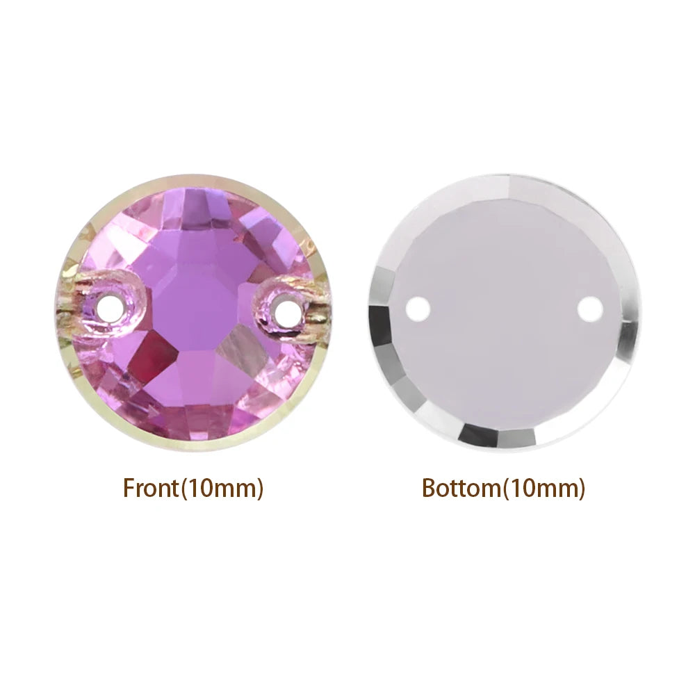 QIYI Factory Direct Wholesale Top Quality Durable Innovative Design Luxury Minimalist Versatile XIRIUS Sew-on Stone for DIY