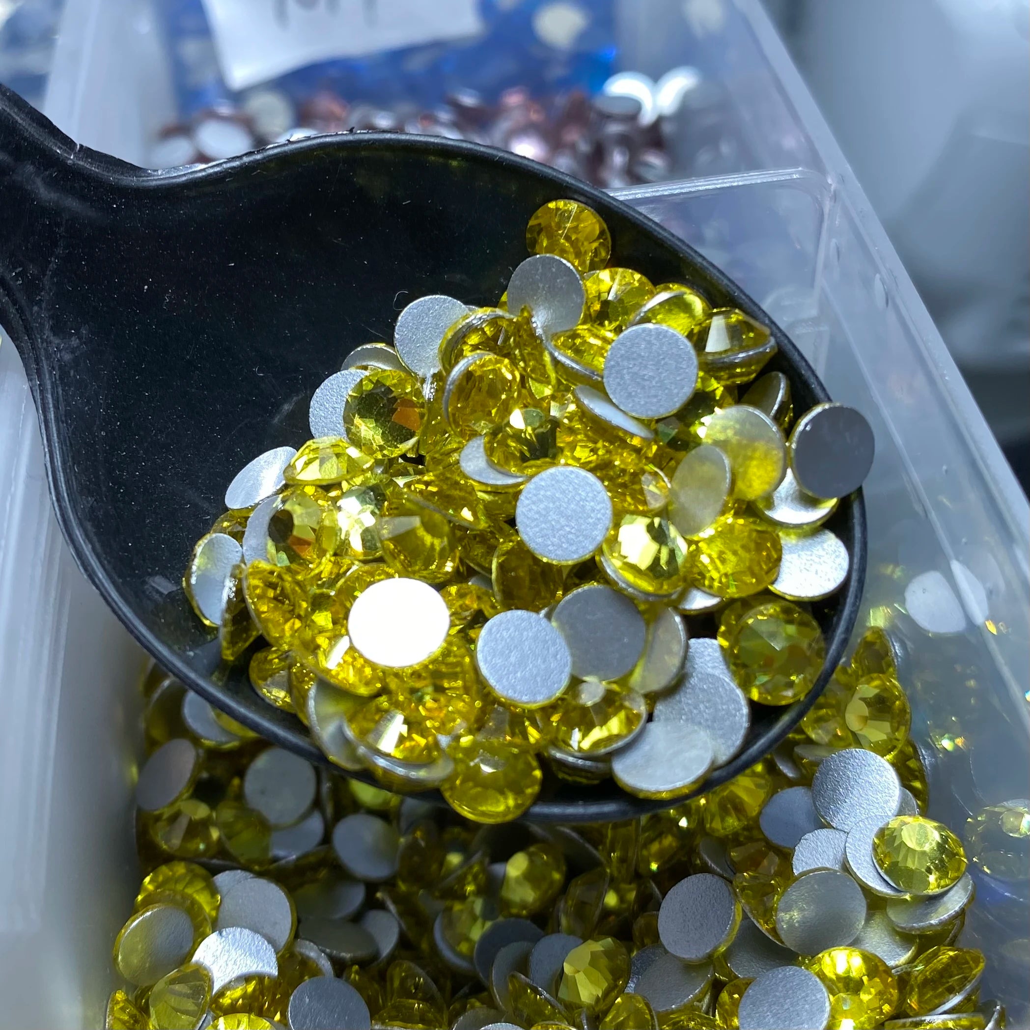 Factory Hot Selling Crystal AB Rhinestones 14400PCS Glass Non Hotfix Flatback Rhinestone Bulk for Nail Art Garment