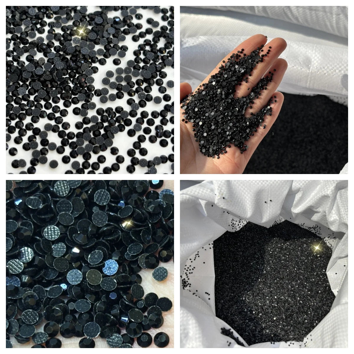 SS8 S10 SS16 Flat Back Resin Rhinestone Wholesale Hot Fix Crystal DIY Decoration & Garments Materials Rhinestone