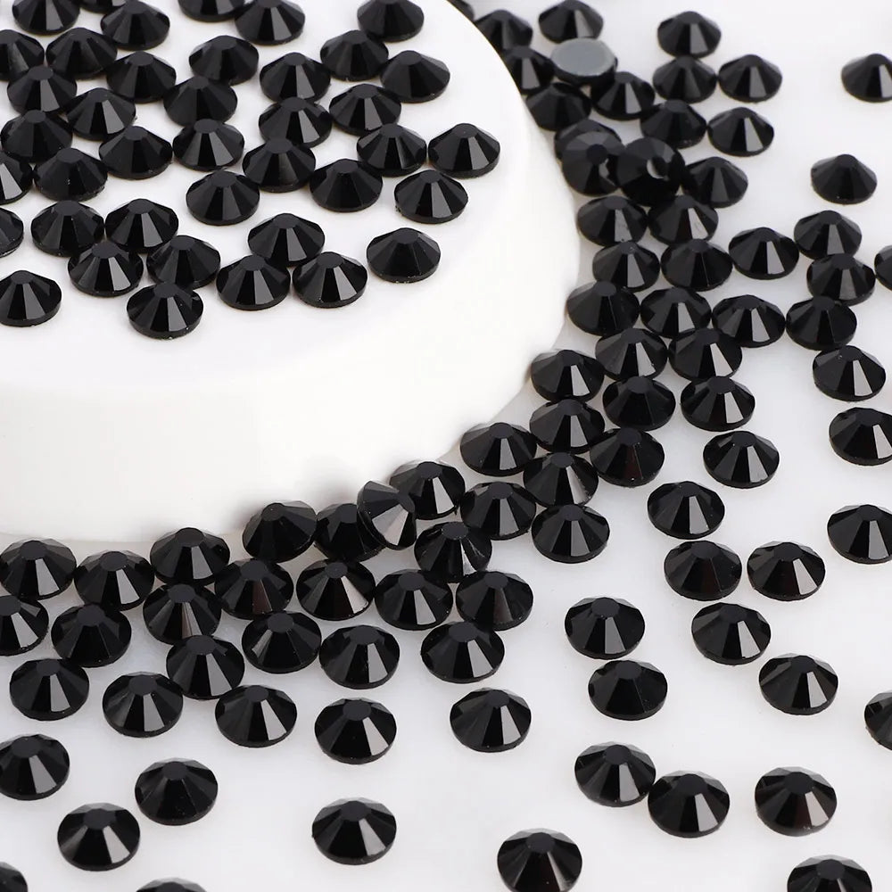 Factory Rhinestones Hotfix Nail Art Crystal Rhinestone Flat Back Bulk for Top Decoration Accessories