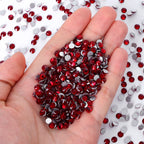 QIYI Wholesale 14400pcs Bulk Package Non Hotfix Rhinestones Glitter Bling Glue on Rhinestones for Accessories